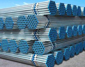 Hot dipped galvanized pipes