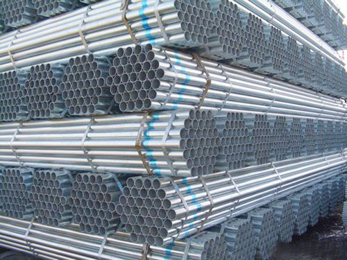 Hot dipped galvanized pipes